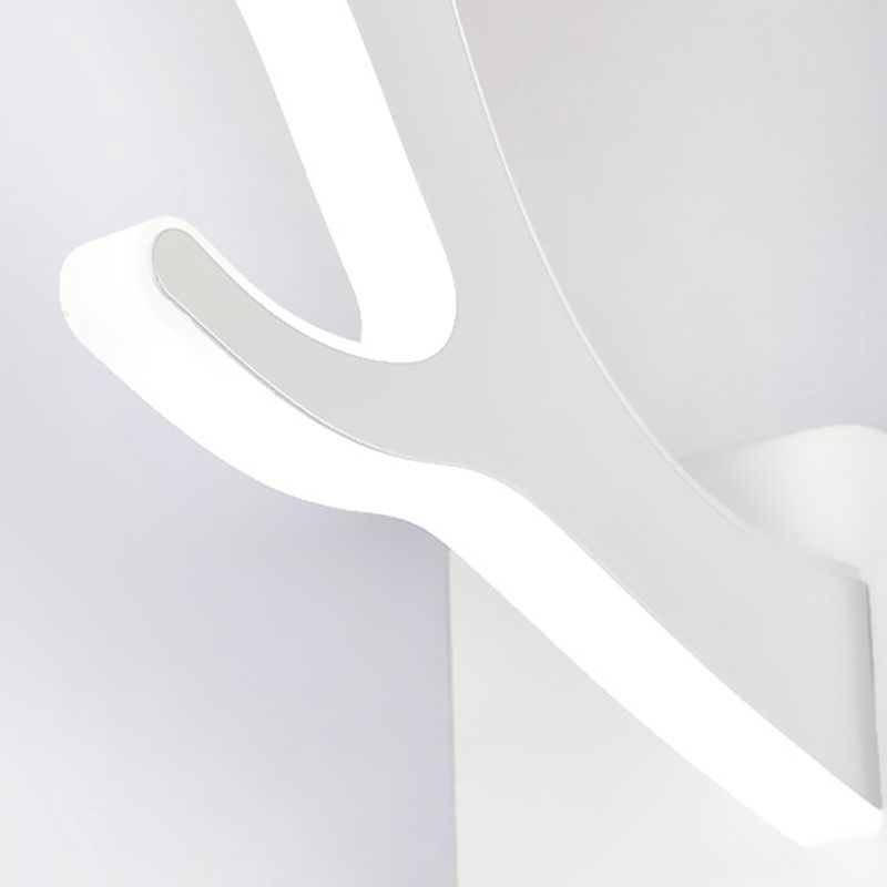 Metallic Antler SCONCE LAMP Artistic Led Wall Monted Lighting Partry voor slaapkamer