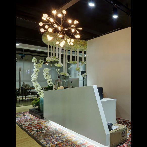 Lámparas de colgante de lámparas colgantes de estilo minimalista moderno para sala de estar para sala de estar