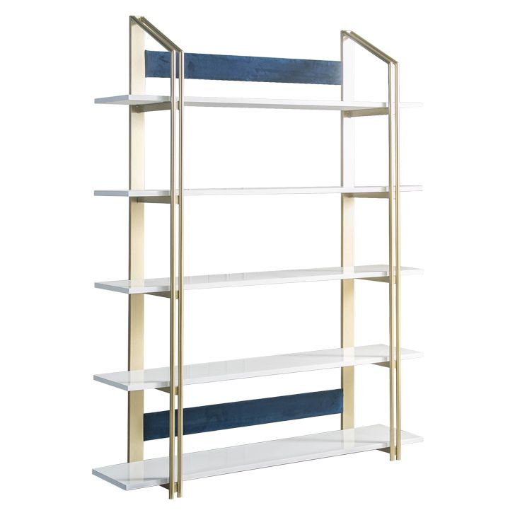 Modern BookShelf Metal Open Shelf Bookcase with Shelves for Office