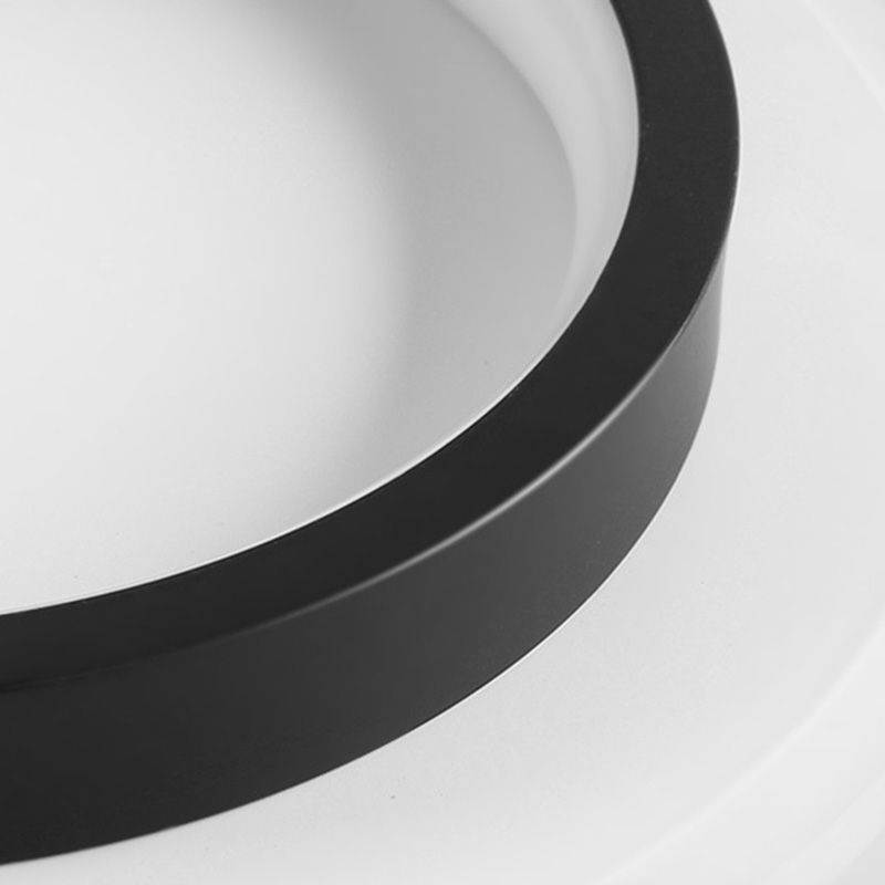 Dispositivo de techo de LED geométrico sencillo de iluminación de montaje de descarga de metal conciso para el corredor de pasillo