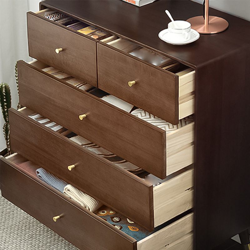 15.74" Wide Solid Wood Accent Chest with Drawer Contemporary Side Cabinet