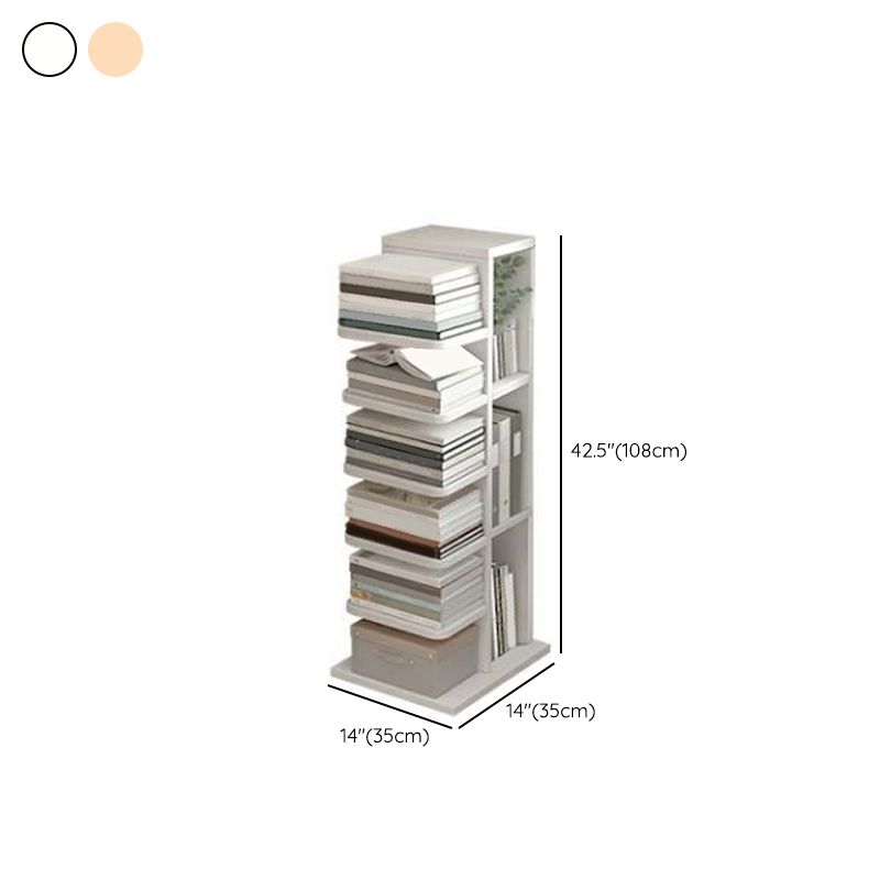 13" Wide Contemporary Shelf Closed Back Shelves Included Bookcase