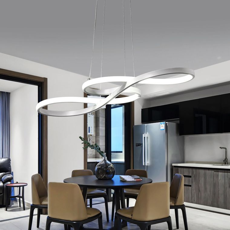 29.5 "brede moderne stijl hangende verlichtingsarmaturen voor eetkamer slaapkamer woonkamer