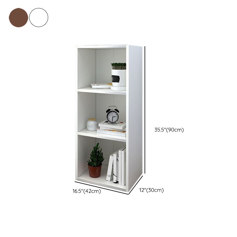 Scandinavian Home Standard Bookshelf Artificial Wood Bookcase