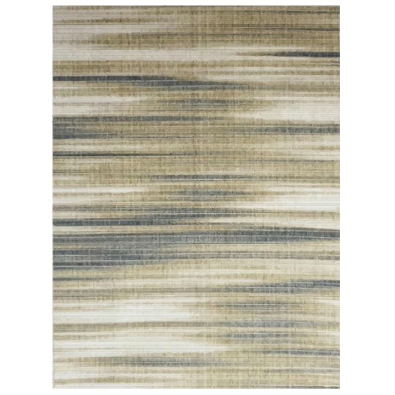 Modern Abstract Watercolor Rug Multi-Color Synthetics Rug Washable Anti-Slip Stain Resistant Area Carpet for Home