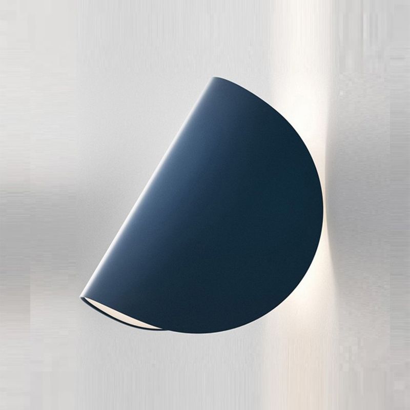 Modern Simple Iron Wall Light Arc Shape Rotatable Wall Lamp for Living Room