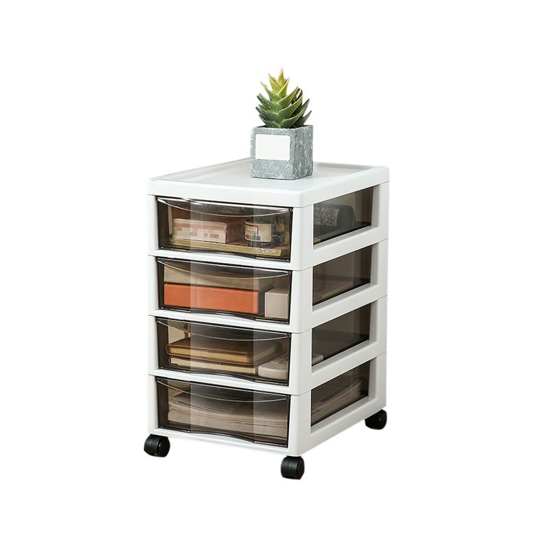 Modern Acrylic File Cabinet Plastic Acrylic File Cabinet with Wheels