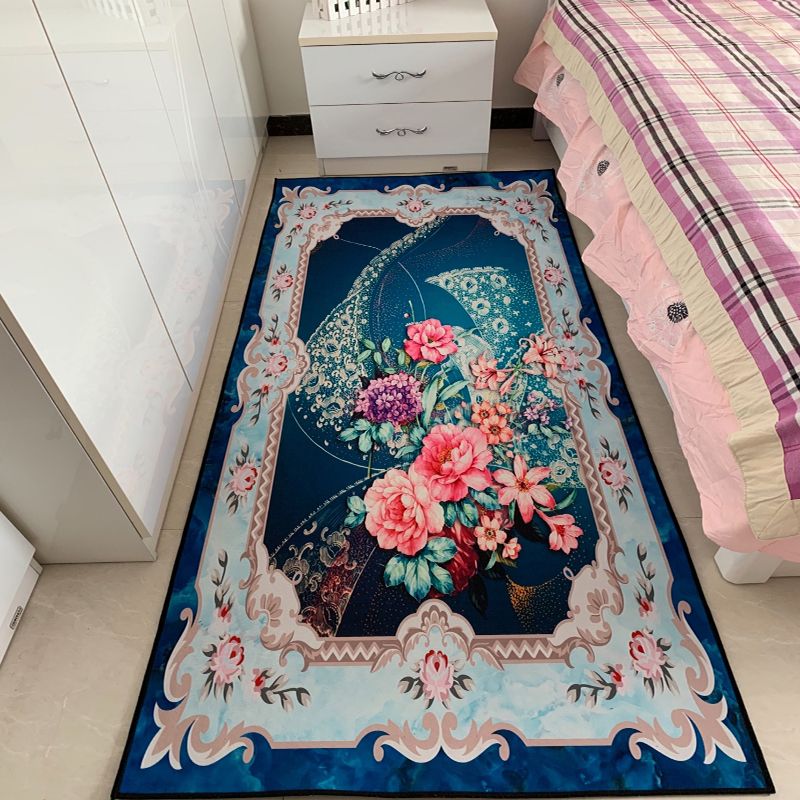 Chique slaapkamer tapijt Europees medaillonpatroon Tapijten Polyester vlekbestendig tapijt