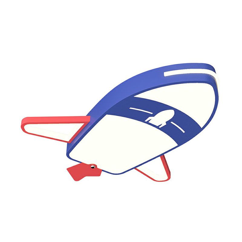 Kinder-Flugzeug-LED-Unterputz-Acryl-Unterputz-Deckenbeleuchtung für Kinderzimmer in Blau