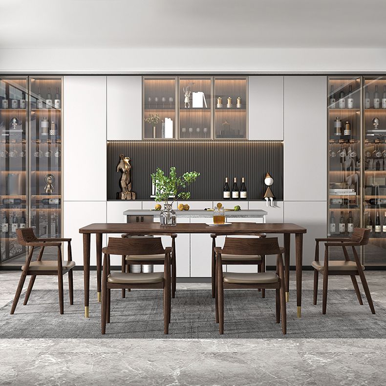 Solid Wood Table Simplicity Style Dining Table for Home and Kitchen