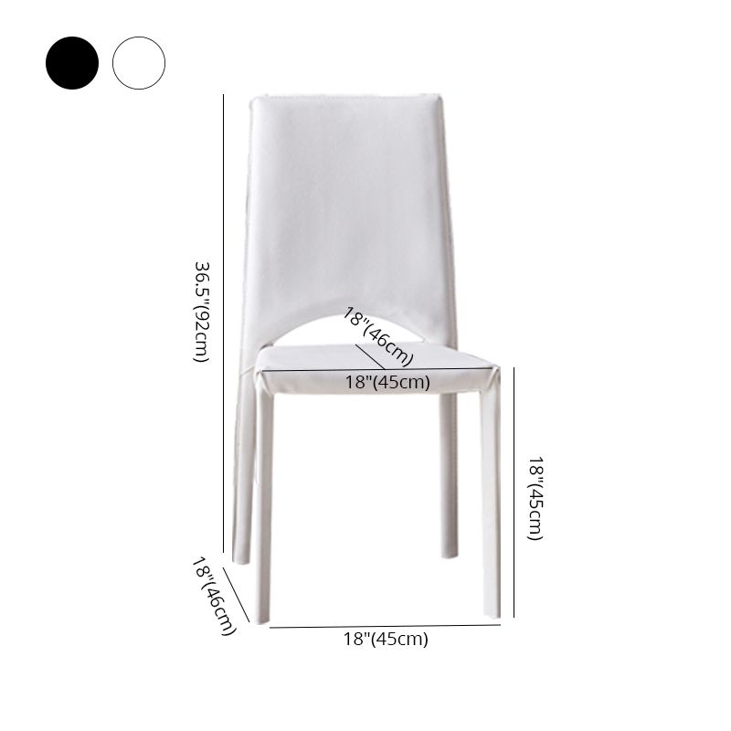 Silla de comedor de metal moderno con respaldo abierto, silla lateral para uso en restaurantes