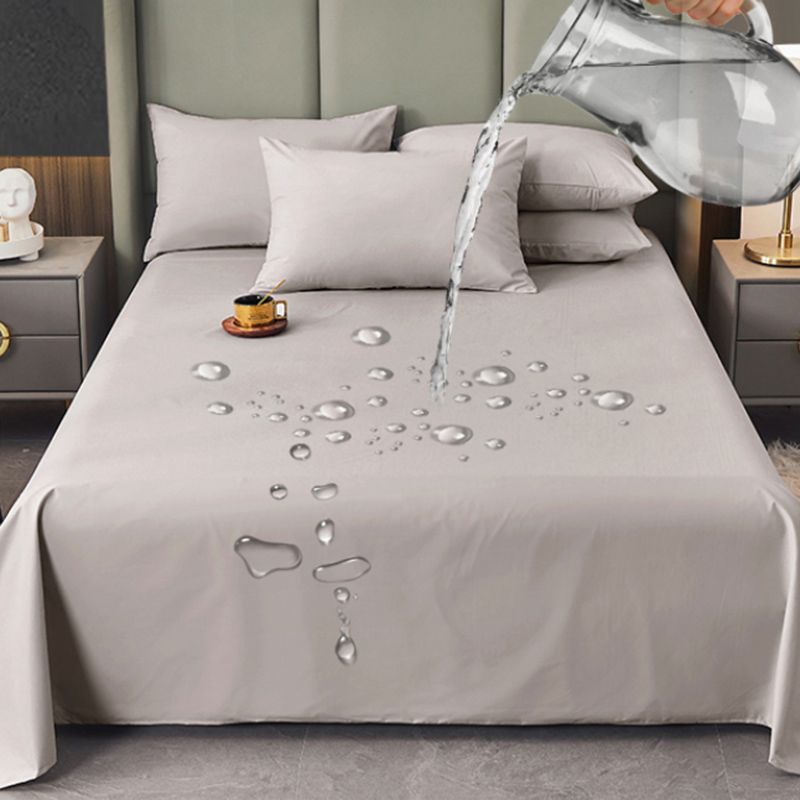 Cotton Bed Sheet Set Modern Elegant Fitted Sheet for Bedroom