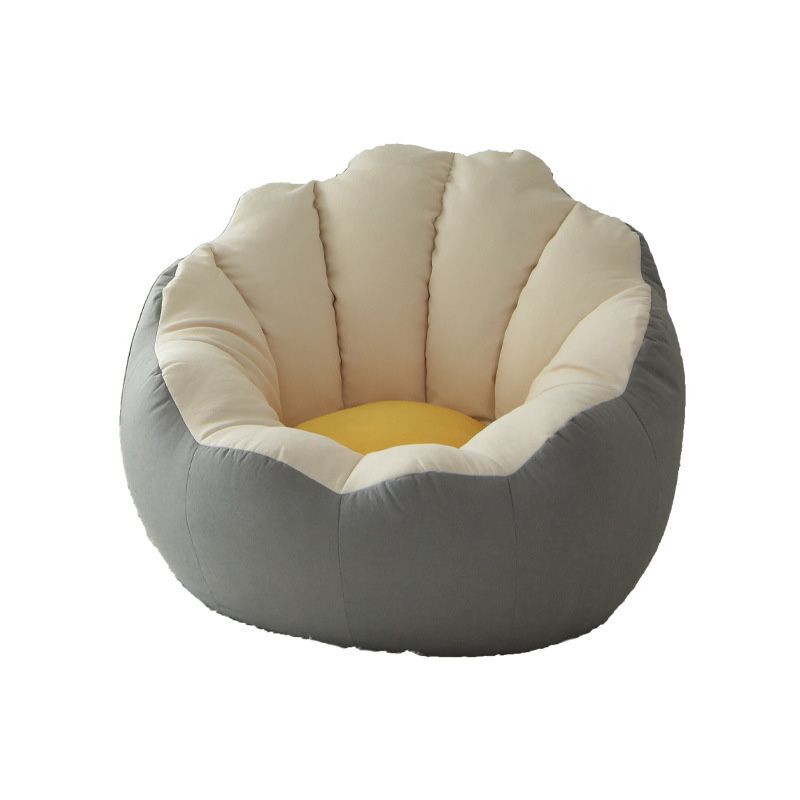 31.49" L x 31.49" W x 27.55" H Linen Accent Chair Washable Papasan Chair