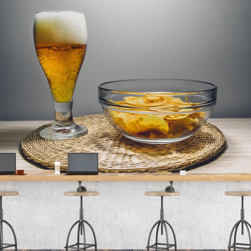 Brewage Wine Bar Decorative Painting Waterproofing Wall Art, Personalized Size