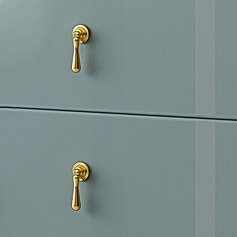 Glam Wooden 16" Wide Storage Chest Bedroom Chest with Drawers