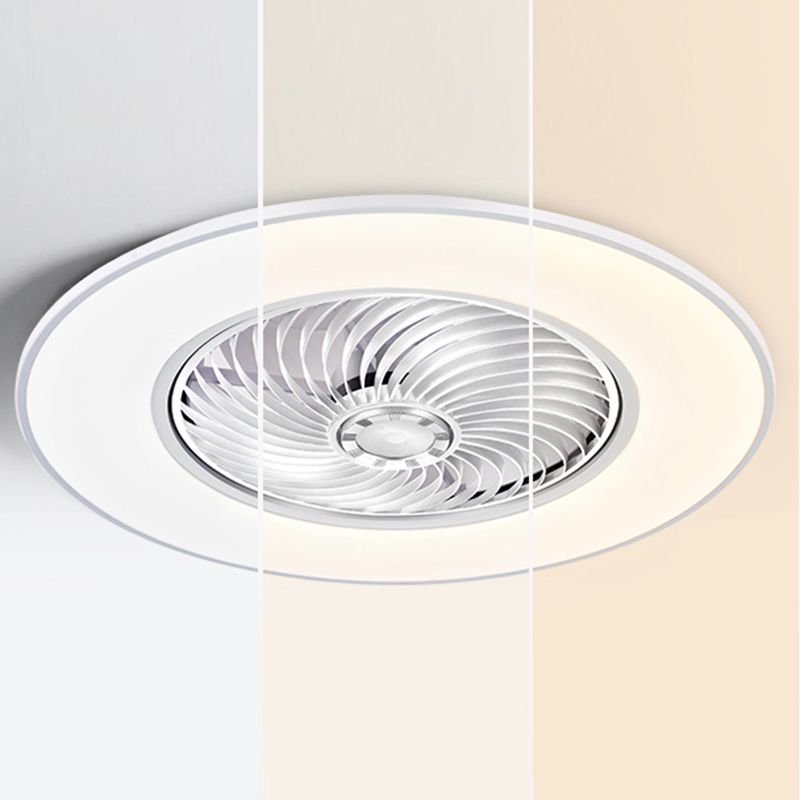 Metal Ceiling Fan Light Fixture Round Modern Ceiling Light Fixture