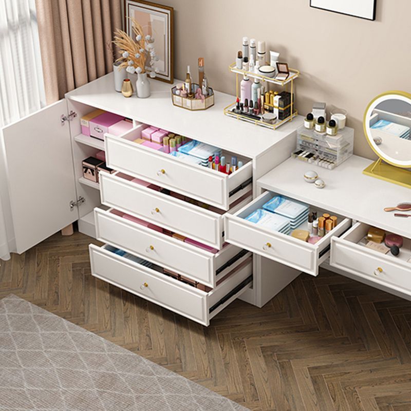 Classic Glam Storage Chest Dresser Wooden Dresser with Drawers