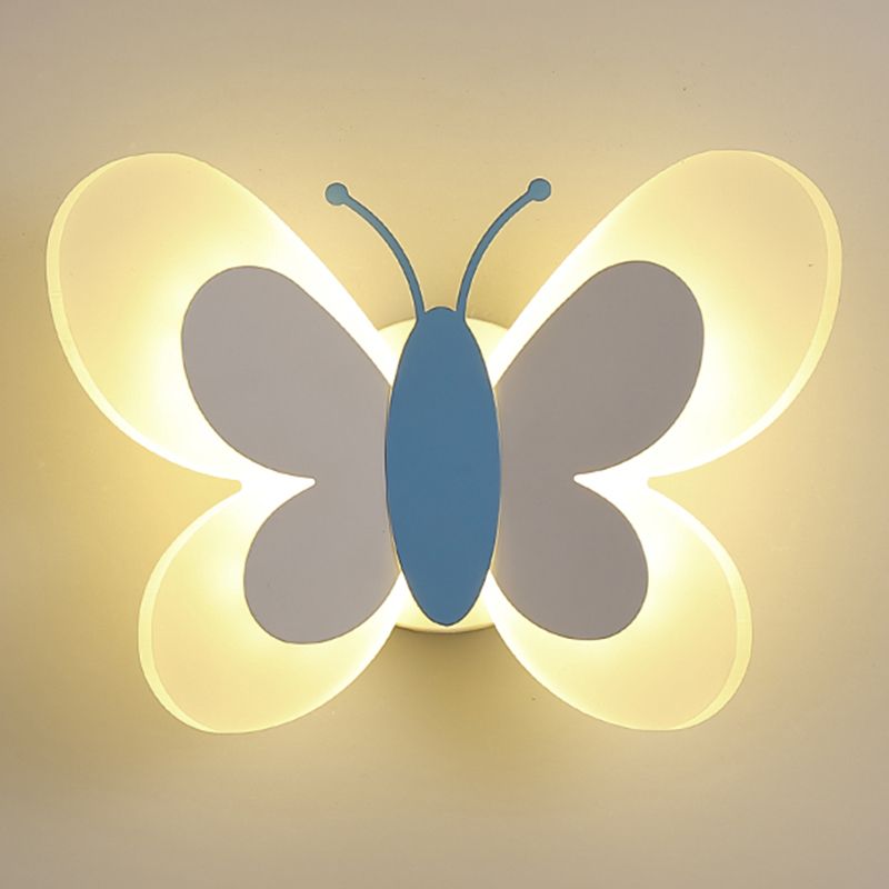 Occompa unica sfumatura in metallo sconce kid in stile 1 luce montata a parete