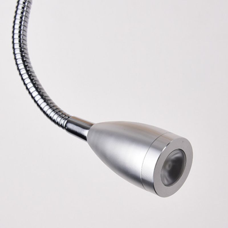 Ovale glazen schaduw eenvoud wandlamp verstelbaar spotlight design moderne stijl led bedmeting leeslicht met houten basis