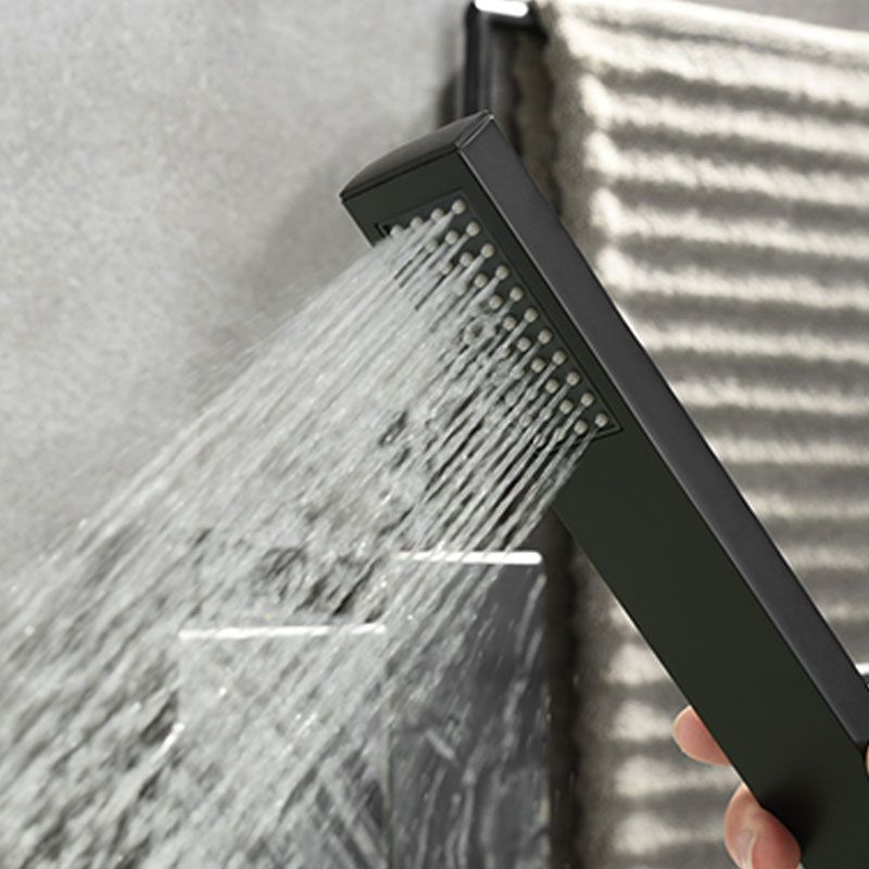 Wall Mounted Bath Faucet Solid Color Waterfall Bathroom Faucet