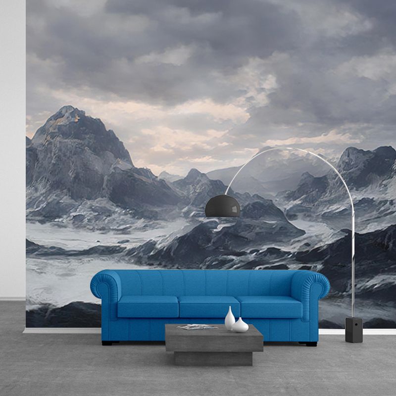 Mildew Resistant Painting Murals Wallpaper Illustration Wall Murals for Living Room