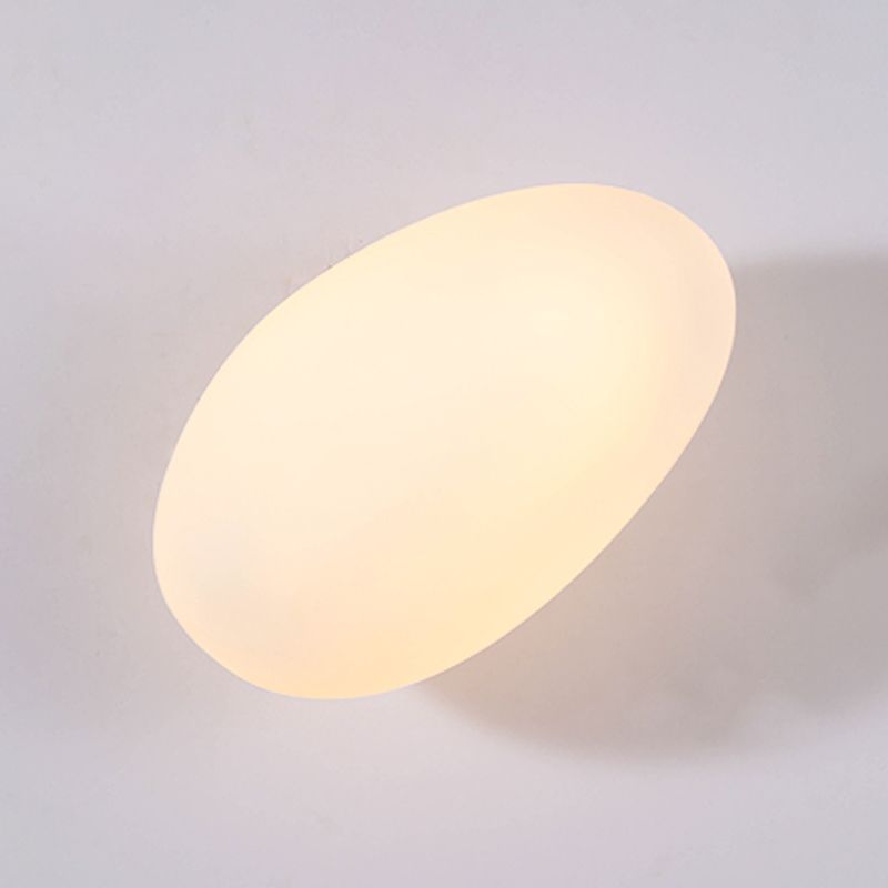 Luz de pared de vidrio creativo Luz de pared LED moderna para dormitorio