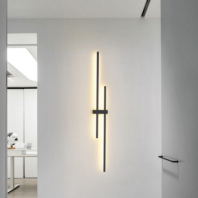 Lineare Wandbeleuchtungsvorrichtungen moderner Acryl 2 Leuchten LED -Wandlampe