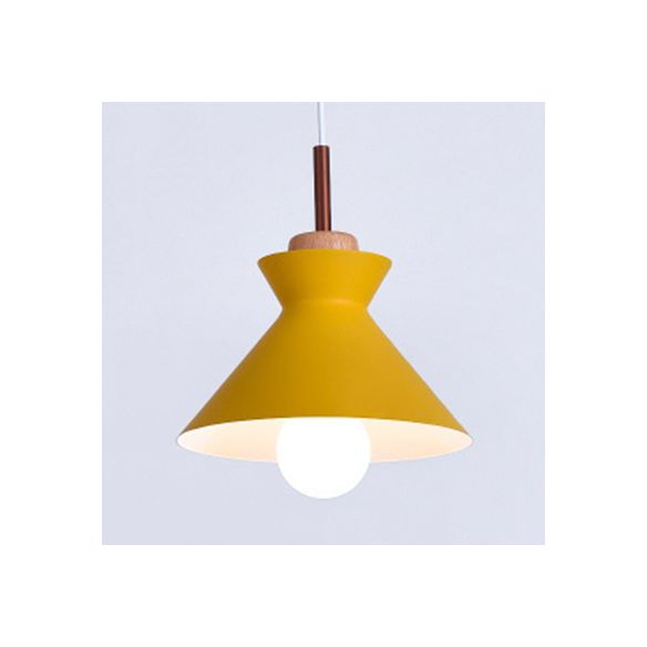 Nordic Style Hanging Lighting with Shade Aluminum Single Head Pendant Lamp for Porch