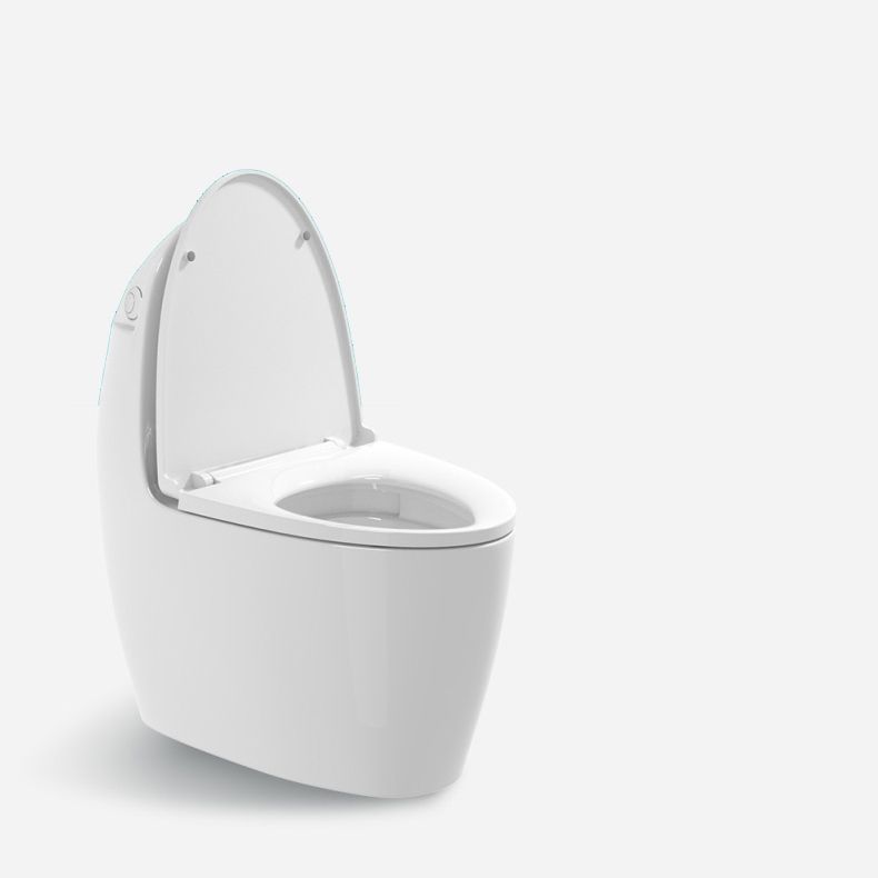 Floor Mount Flush Toilet Concealed Tank One-Piece Toilet with Slow Close Seat