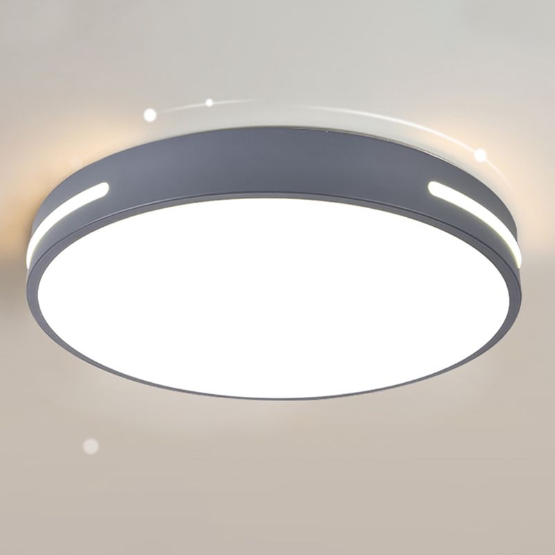 Modern Simple Style Ceiling Lamp Round Shape LED Flush Mount Light Fixtures