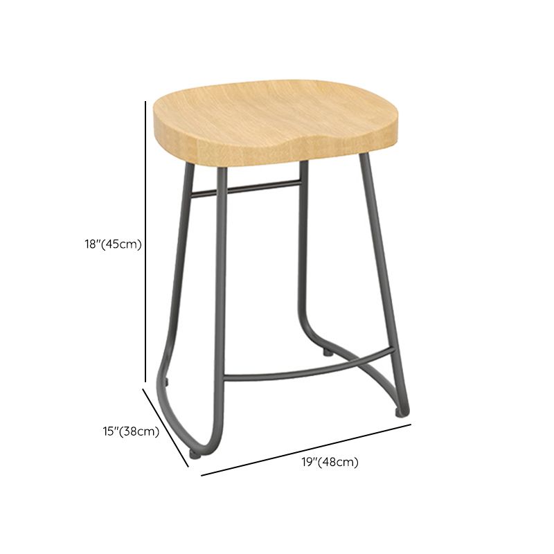 Modern Wood Counter Table 1/3 Pieces Bar Table Set with Stools for Living Room