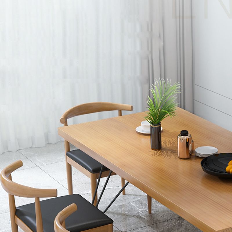 Industrial Wood 1/2/7 Pieces Dining Set Legs Dining Furniture