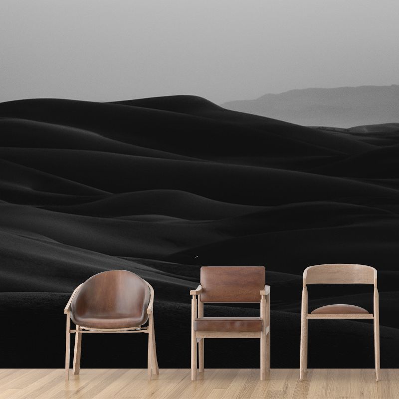 Mountain Dessert Mildew Resistant Wall Endless Desert Wallpaper Living Room Wall Mural