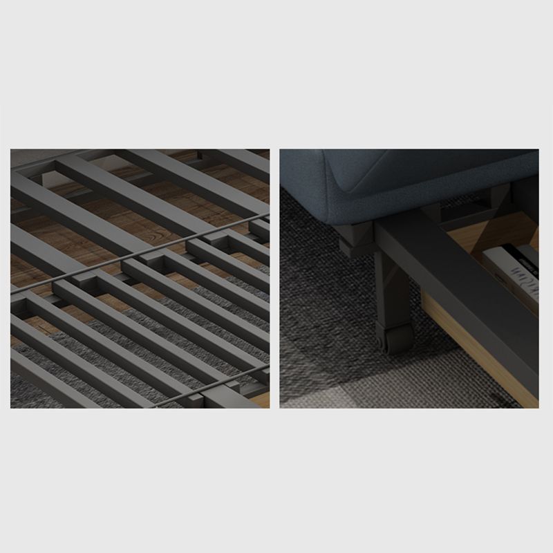 Pillow Included Futon Sofa Bed Square Arms Futon Sleeper Sofa