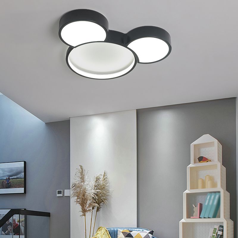Nordic Creative inbouwplafondlamp Kleurrijke LED-inbouwverlichting voor slaapkamer
