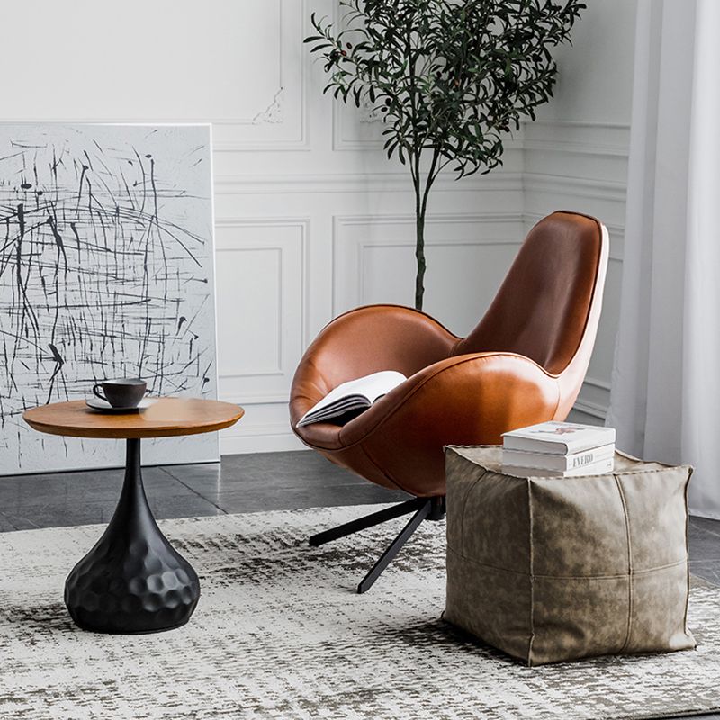 Modern Square Pouf Leather Water Resistant Pouf for Living Room