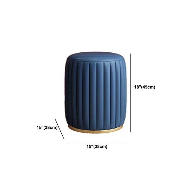 Glam Slate Top Makeup Vanity Set Blue 1 Drawer Vanity Dressing Table