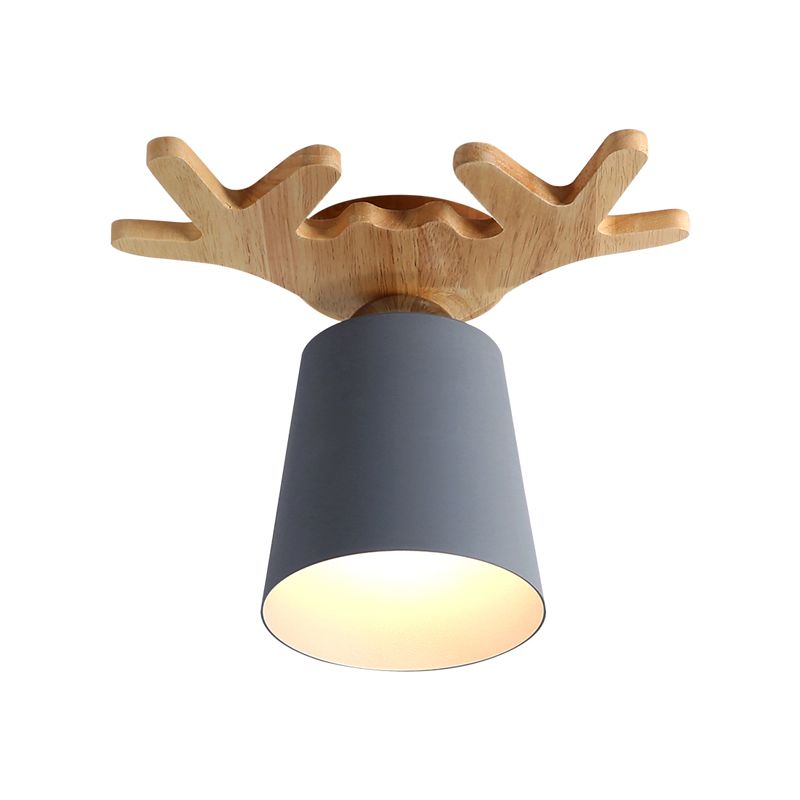 Cone Shaped Ceiling Mount Light Fixture Simple-Style Aisle Ceiling Light