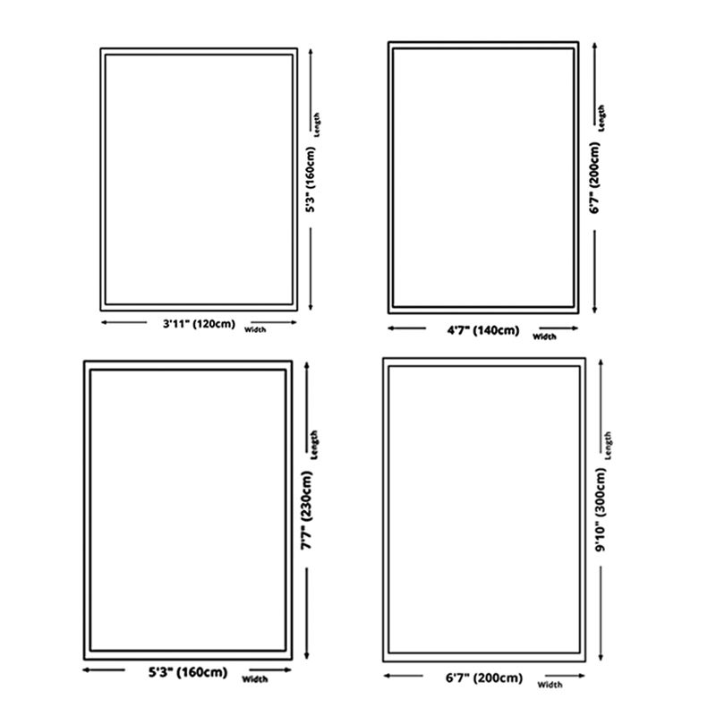 Distressed Native American Rug Classic Tribal Print Carpet Non-Slip Backing Rug for Home Decor