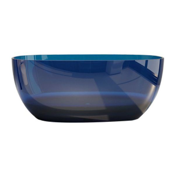 Modern Freestanding Roll Top Bathtub Soaking Oval Bath for Bathroom