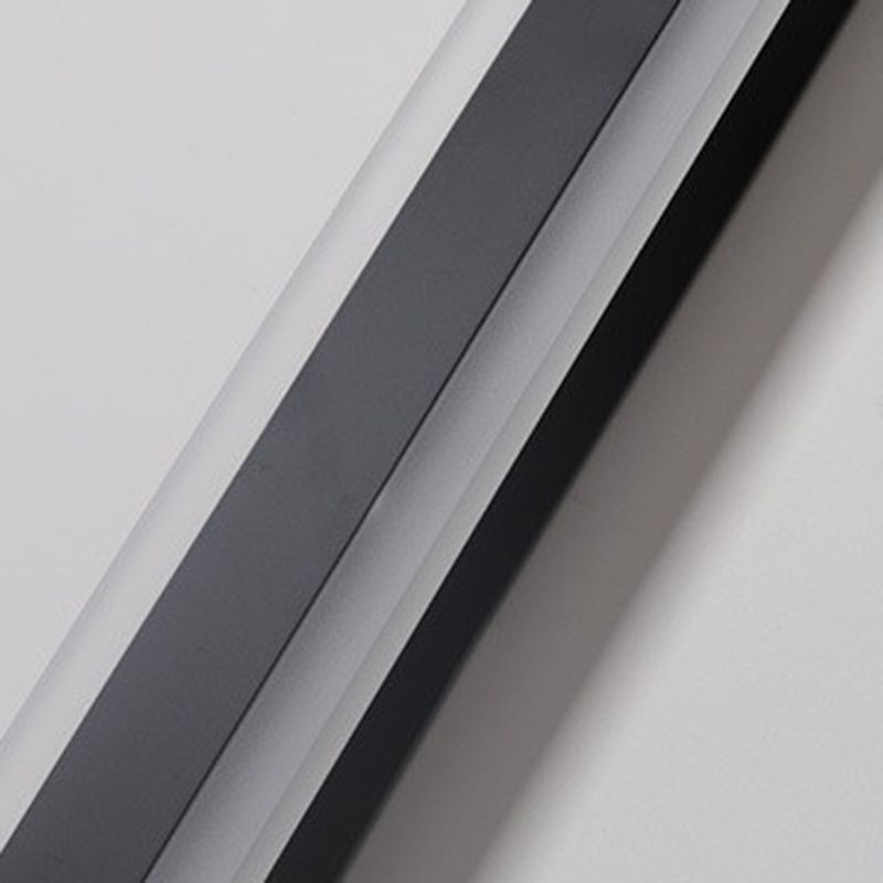 Strip Shape LED Wall Mount Light Modern Style Wall Light with Acrylic Shade for Outdoor