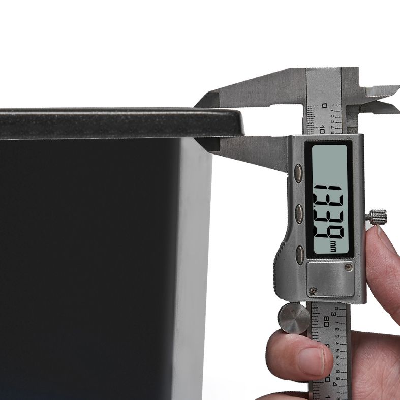 Black Kitchen Sink Ceramic Pull-out Faucet Anti-spill Rod Handle Sink