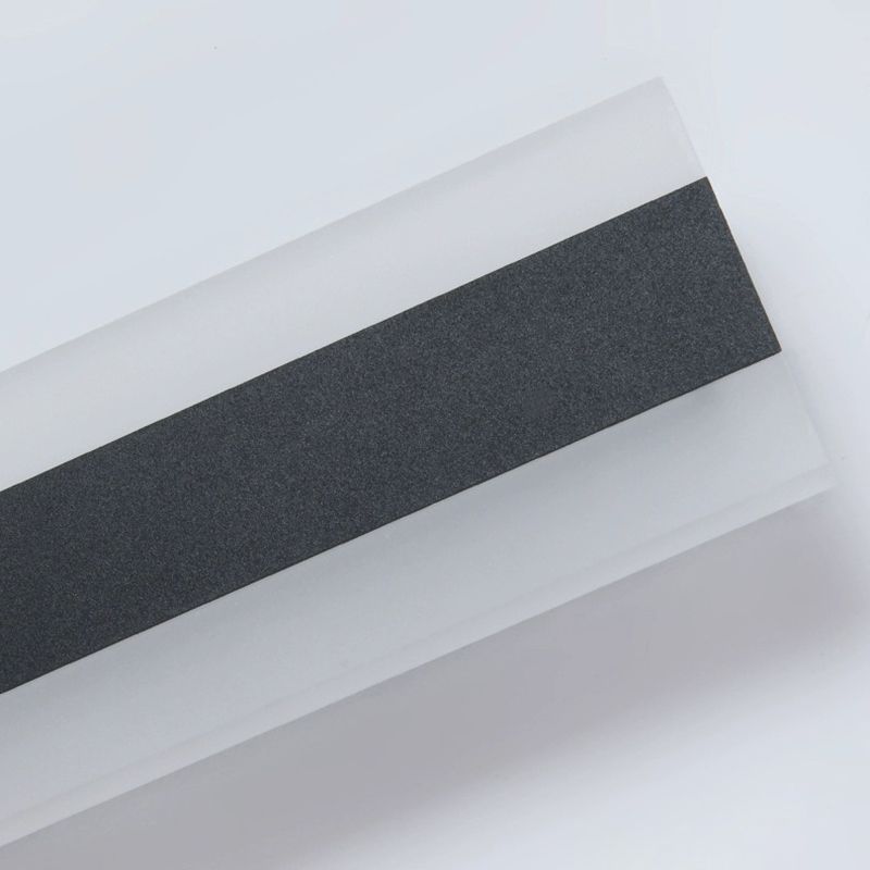 Linear Wall Lighting Simplicity Metal 1 Light Wall Sconces in Black