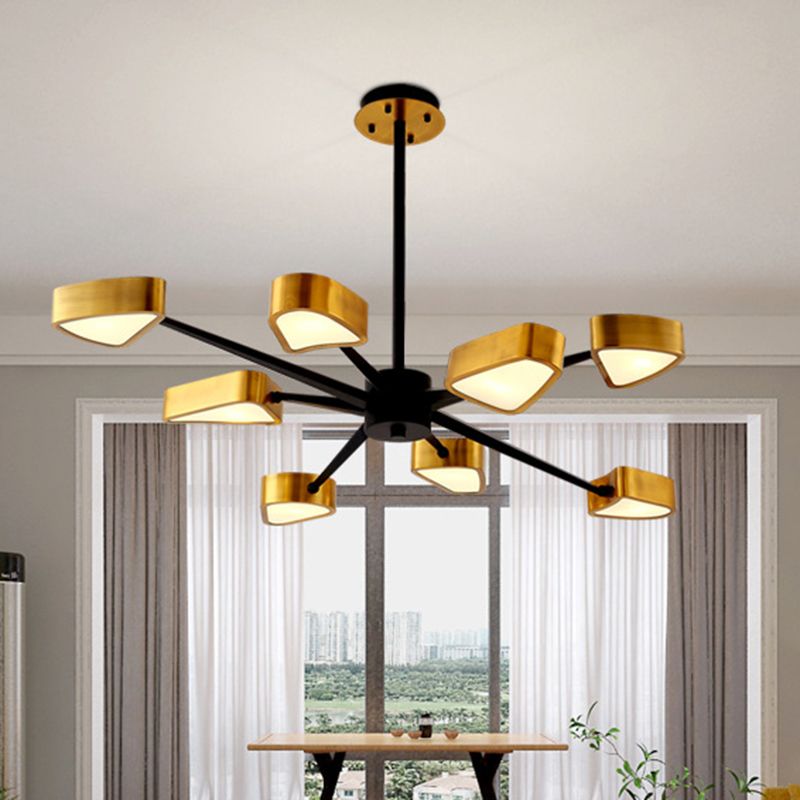 Lampadella in metallo lampadario della sala da pranzo postmoderno