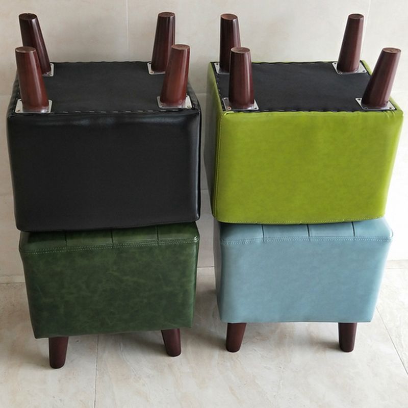 Yellow Modern Standard Stain Resistant Square Indoor Standard