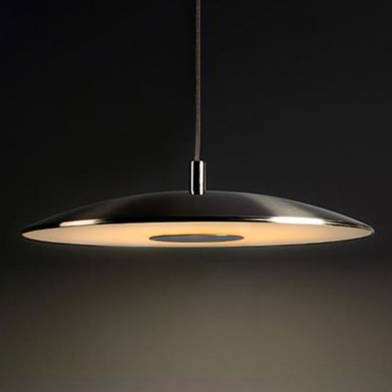 Schijfvorm metaal hangende hanglamp Noordse LED -suspensie hanglamp