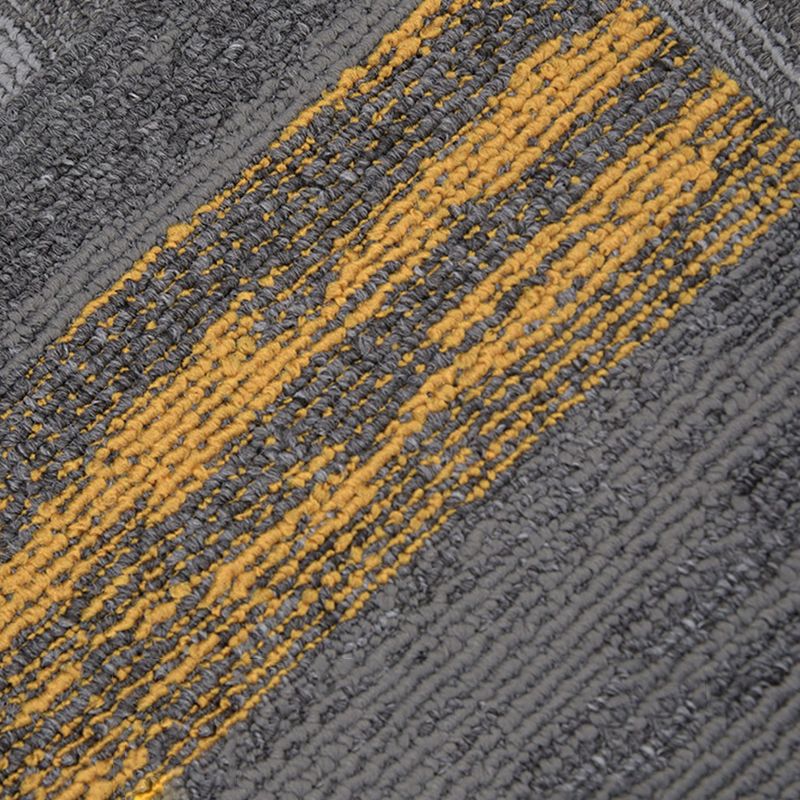 Carpet Tile Non-Skid Fade Resistant Gradient Loose Lay Carpet Tiles Bedroom