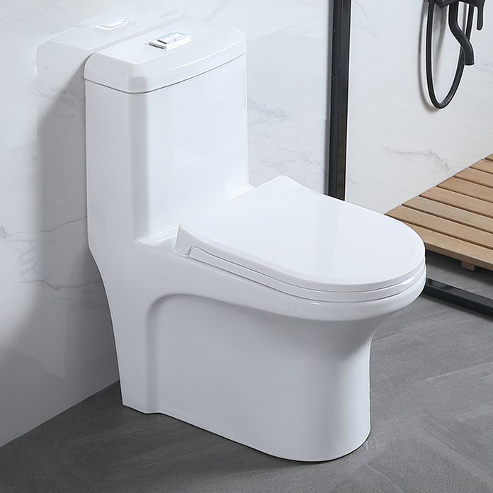 One-Piece Toilet Flush Toilet Floor Mounted UF Siphon Jet Toilet Bowl