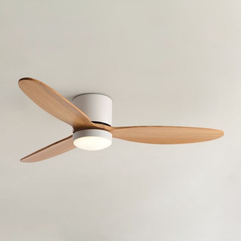 Contemporary Ceiling Fan Light Fixture Minimalist Ceiling Flush Mount for Bedroom