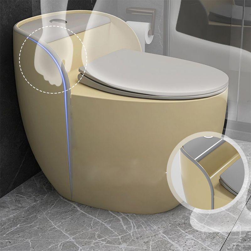 Modern One Piece Flush Toilet Siphon Jet Urine Toilet for Bathroom
